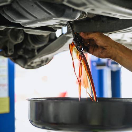 Engine oil change